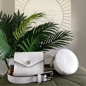 NWT Michael Kors Double Pouch Belt Bag